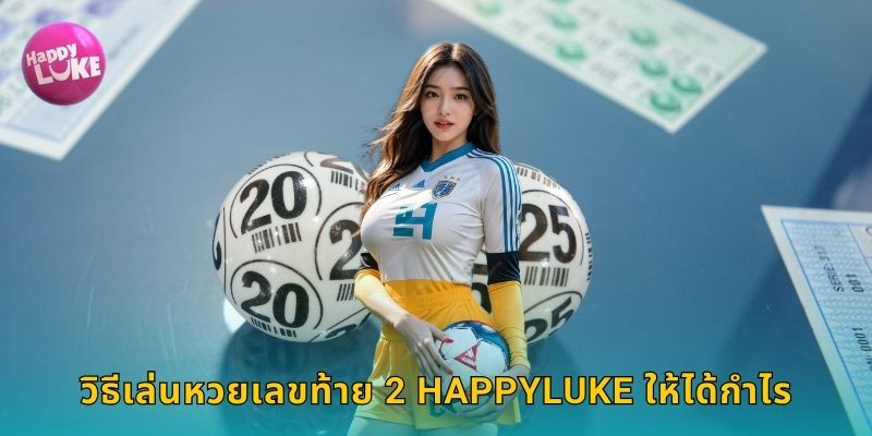วิธีเล่นหวยเลขท้าย 2 HAPPYLUKE ให้ได้กำไร