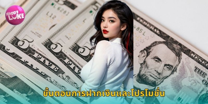 ขั้นตอนการฝากเงินและโปรโมชั่น